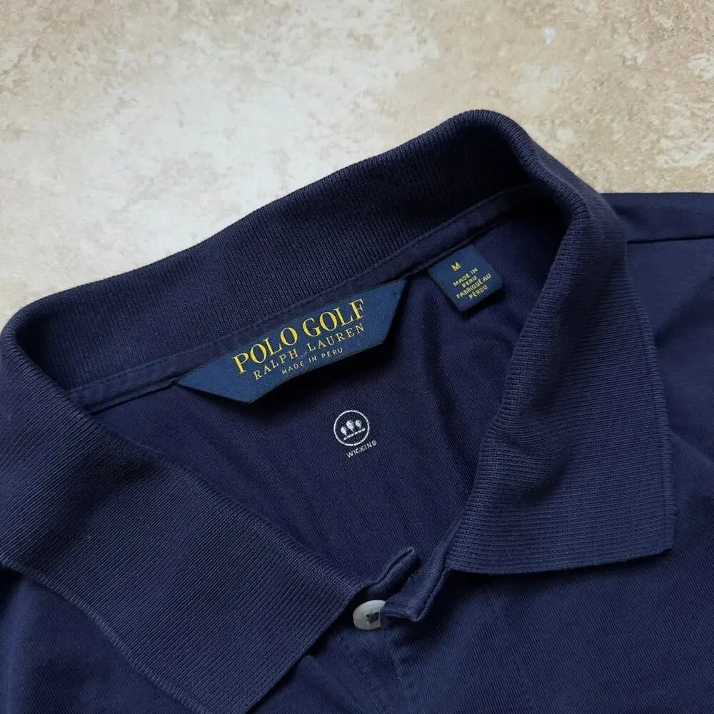 Polo Golf by Ralph Lauren Wicking Short Sleeve Polo Shirt - Size M